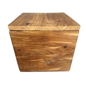 Handmade Fragrant Lidded Cedar Box
